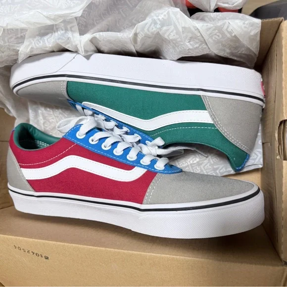 Vans multi color old skool